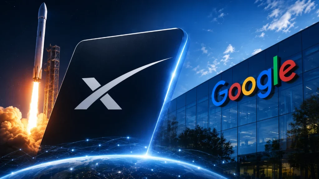 صفقة Google وSpaceX